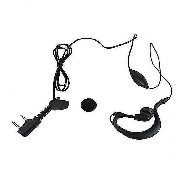 50x2-pin K Type Hanging Earphone with Microphone for Baofeng Walkie Talkie