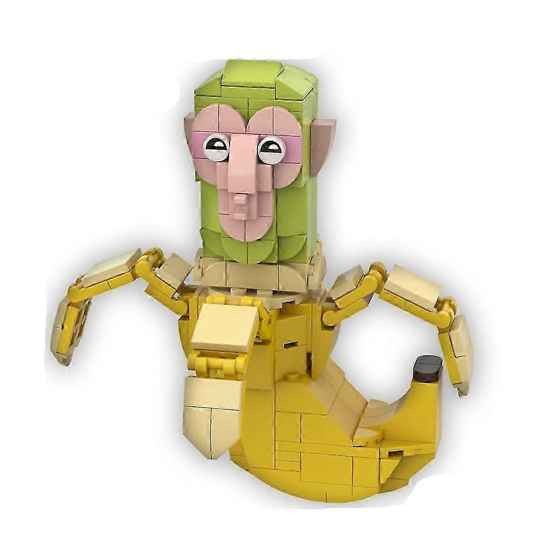 Italian Brainrot Tung Tung Tung Sahur Building Blocks Tralalero Tralala Action Toy Figures _o