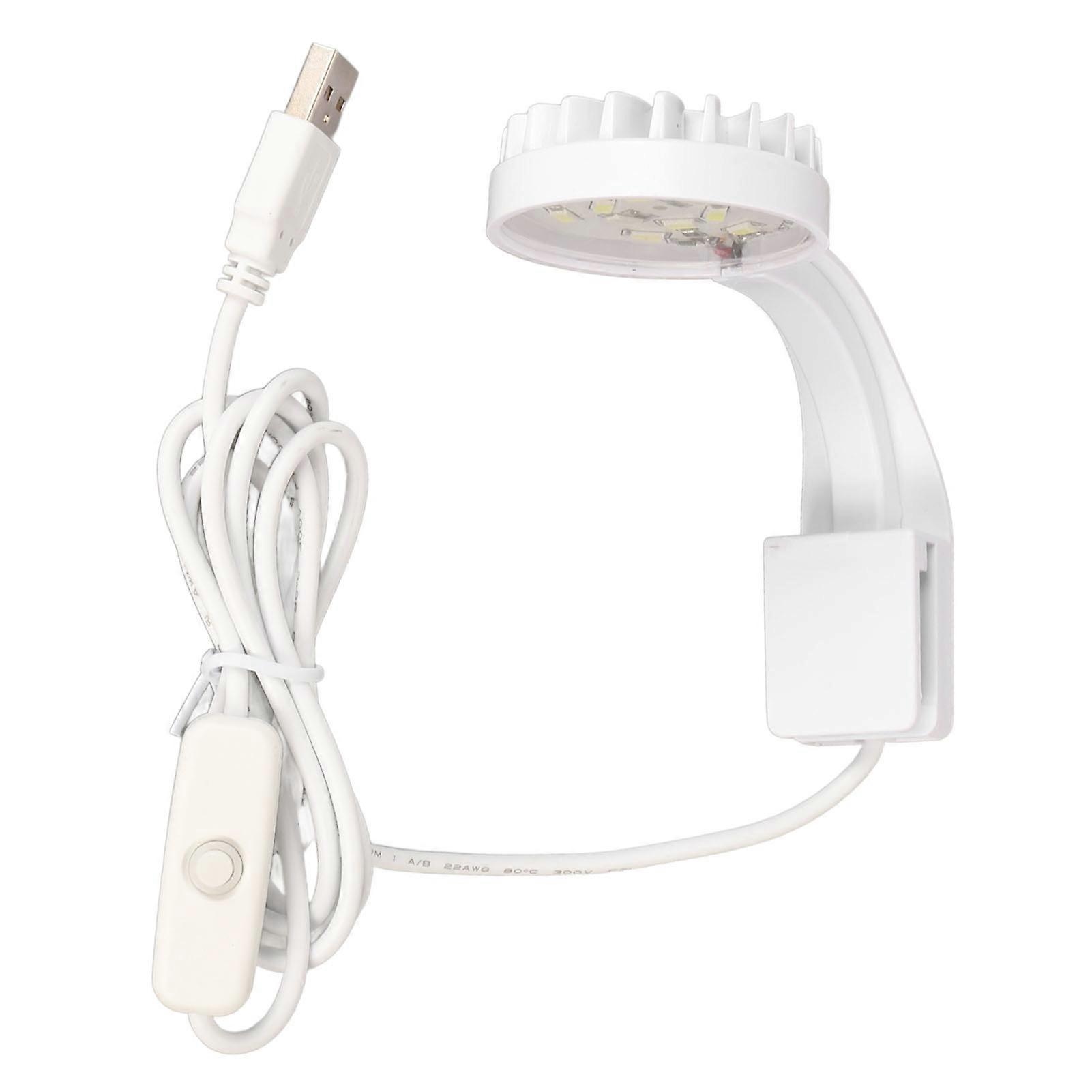 USB Mini Aquarium Lamp Eye Caring Bright LED Fish Tank Light Compact Clip On Heat Dissipation Aquarium Light