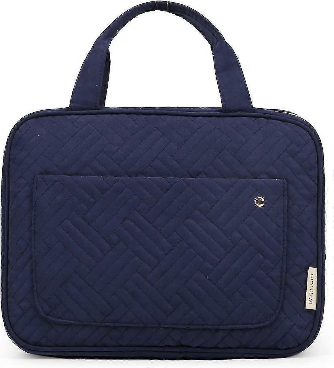 Large Hanging Toiletry Bag (blue)