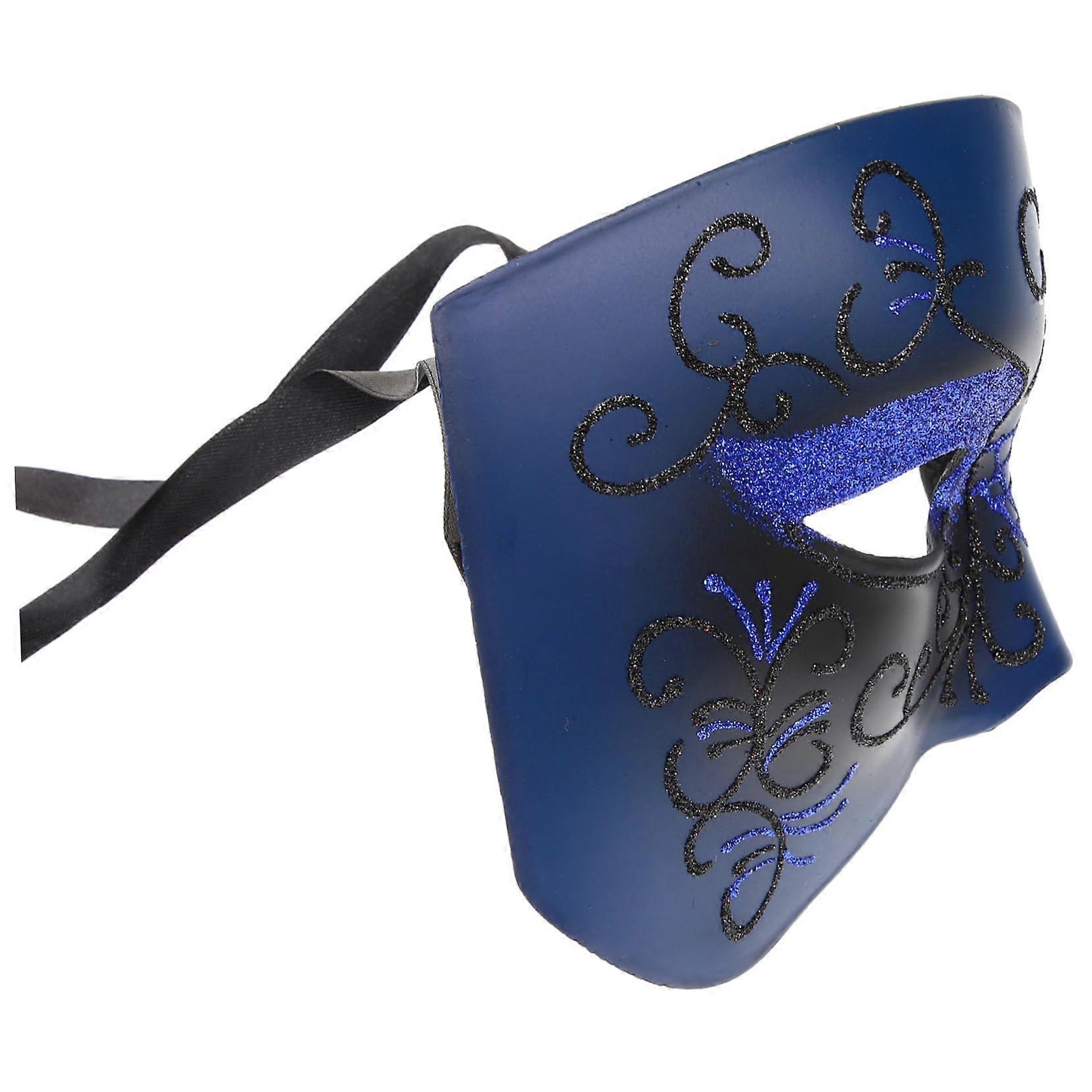 Mask for Halloween and Carnival Handmade HalfFace Mask Decorative Festival Accessory for Parties, Cosplay, and Masquerade Unique Design
