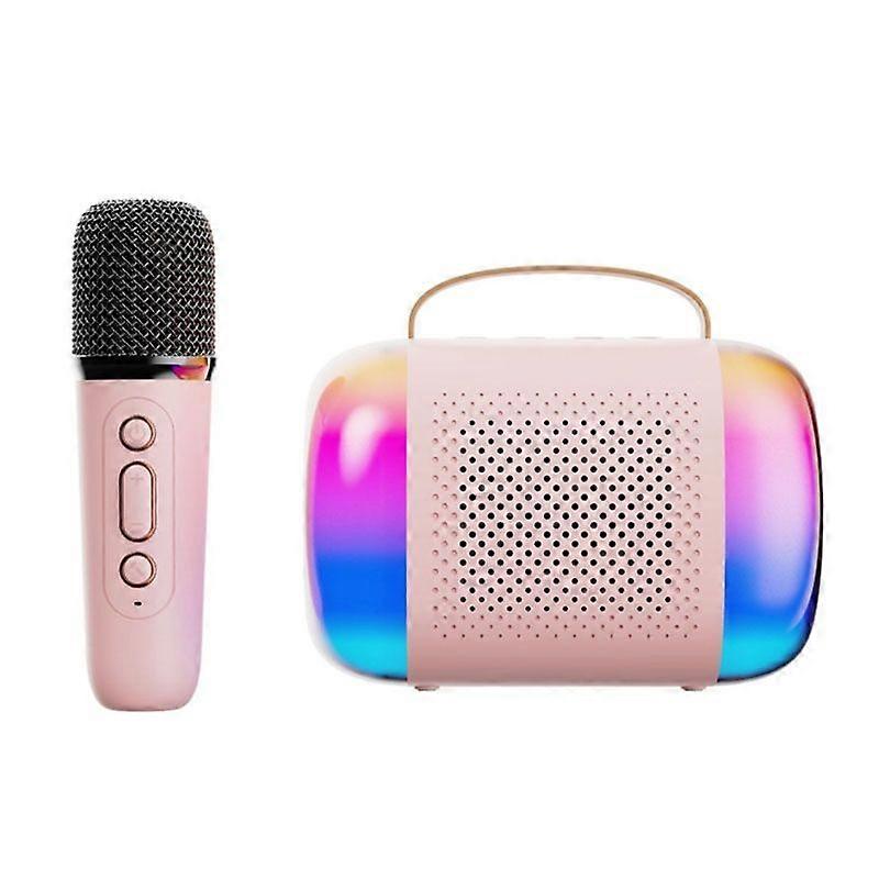 Portable Wireless Bluetooth Karaoke Audio Y5 1 Microphone