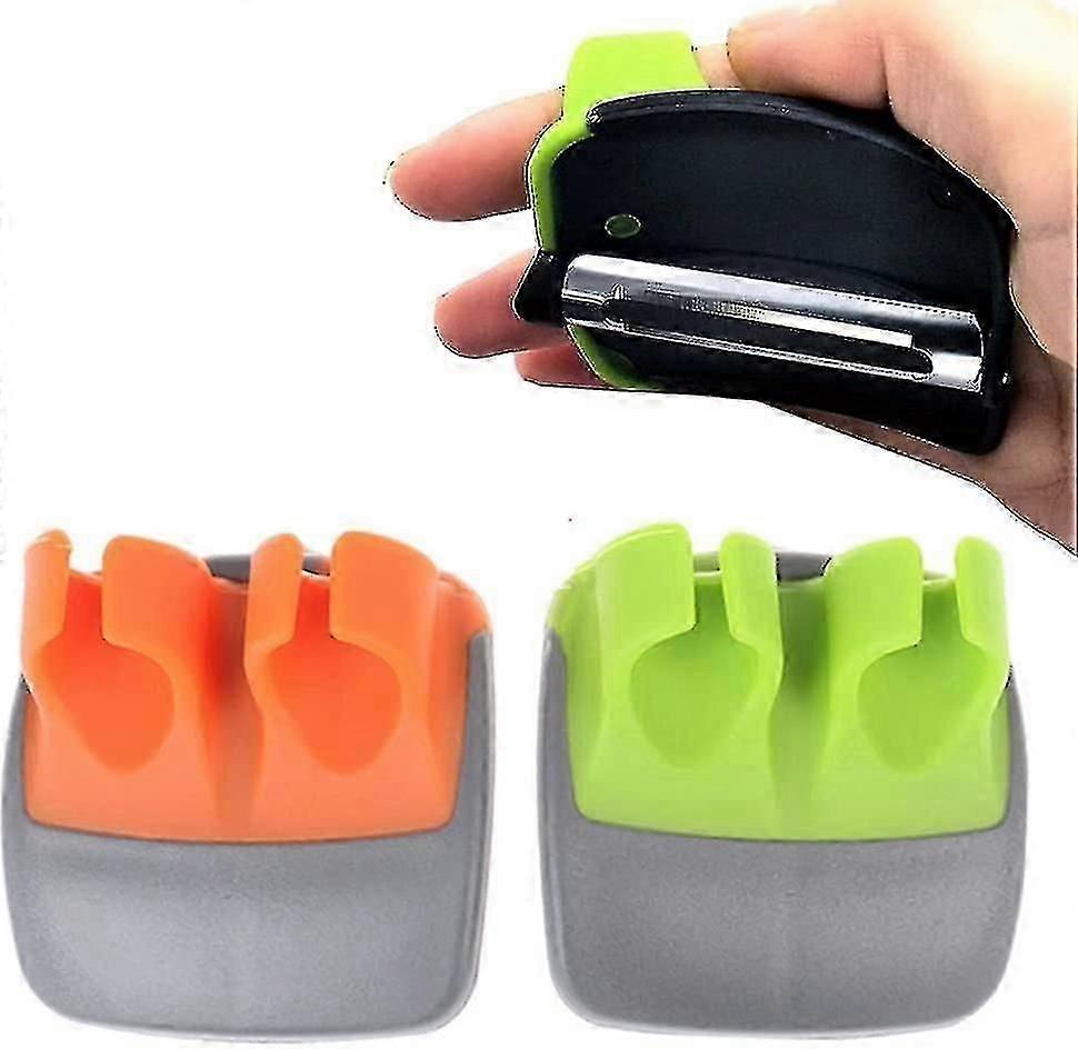 2 Pcs Hand Vegetable Peeler Palm Peeler SX