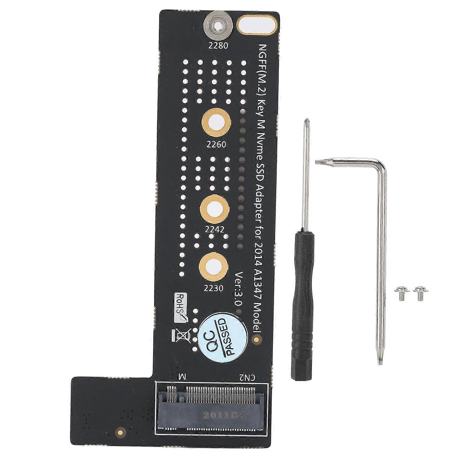 Convert Adapter Card M.2 NGFF MKey NVME SSD to A1347 Converter Board Computer Hardware