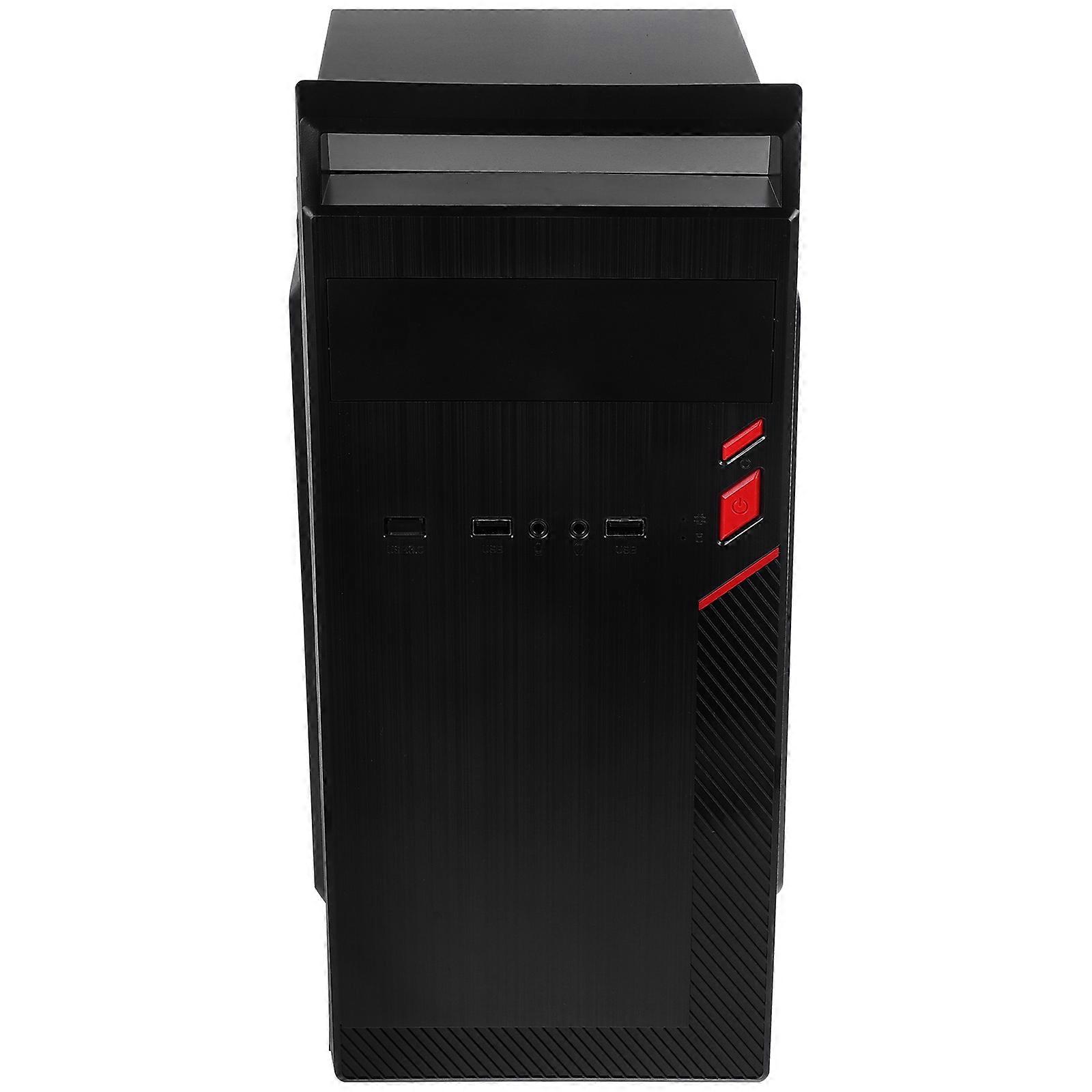 Computer Host Box Computer Case For Professionals Black Color 14.9×12.3×7.5in 1Set