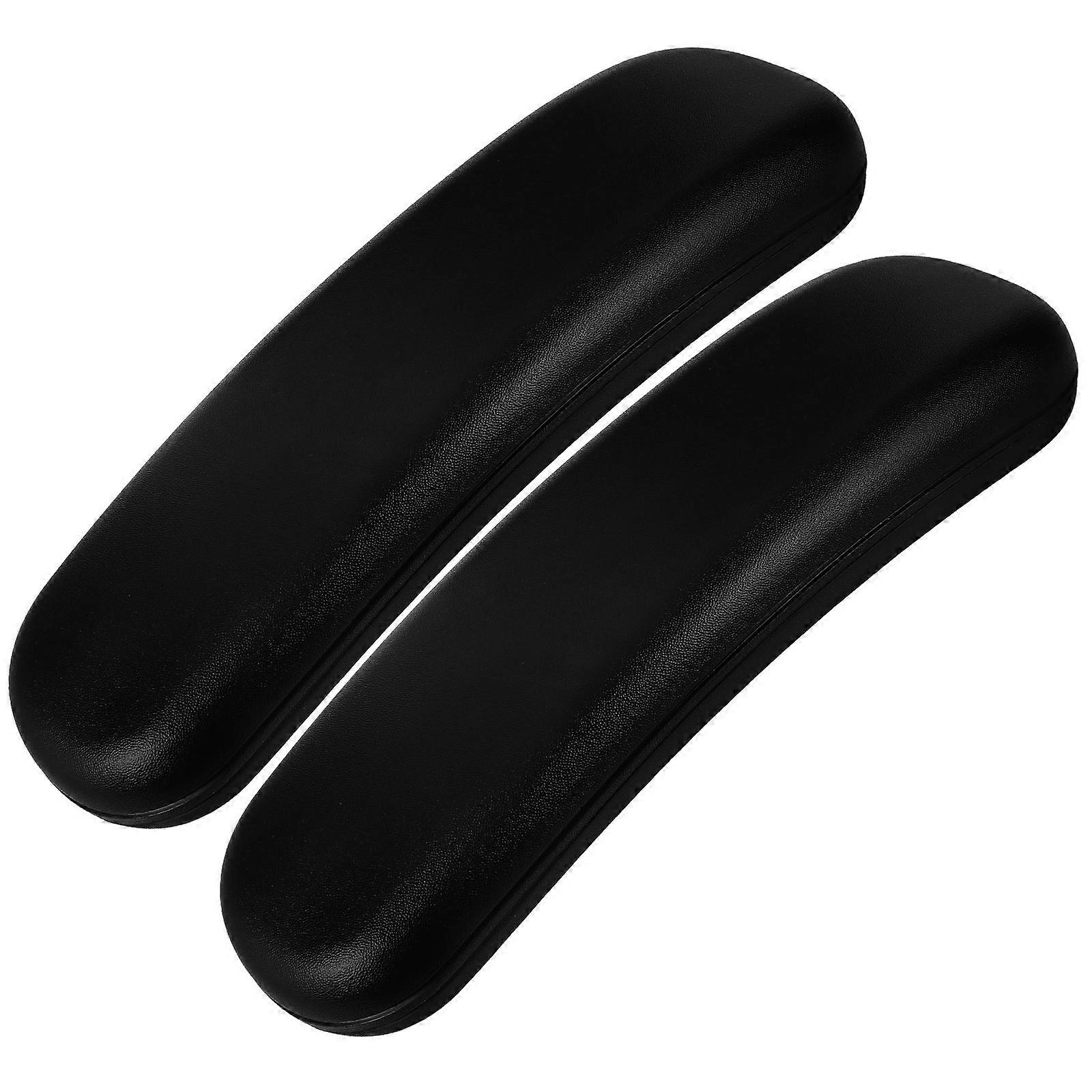 Chair Replaceable Armrest Office Use Comfort Support Pu 2Pcs