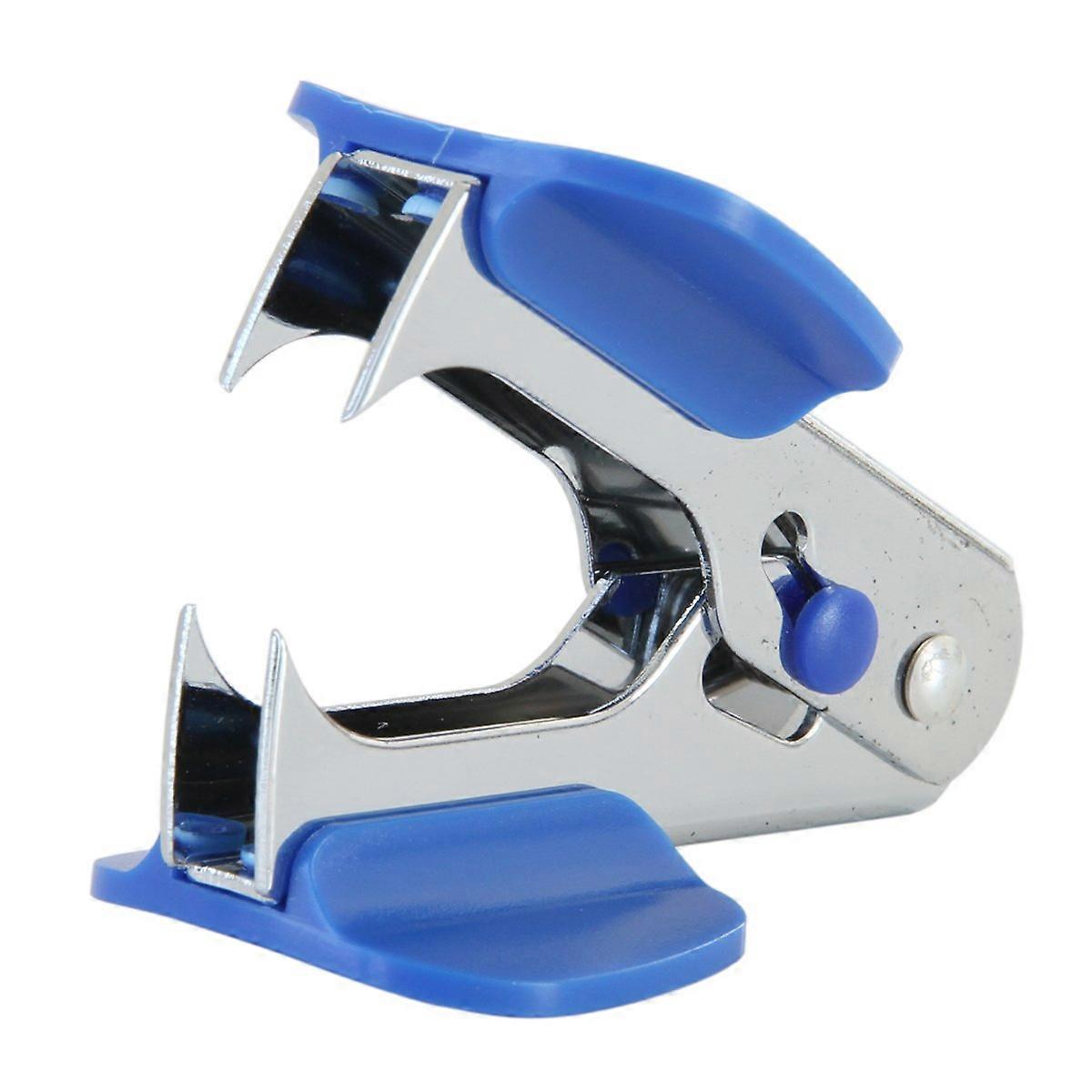 Staple Remover with a Blockage Metal