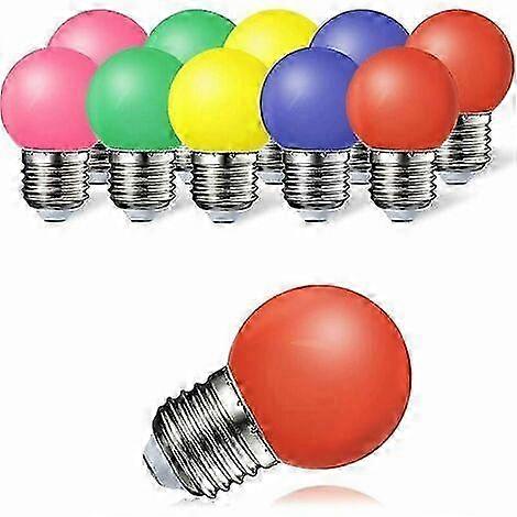 1W energy saving bulb pack of 10 for E27, 360 angle