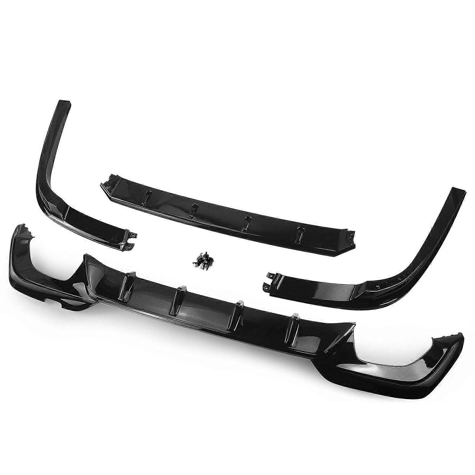 1 Set Gloss Rear Bumper Diffuser Lip Body Kit Fits Bmw 3 Series G20 Yofer