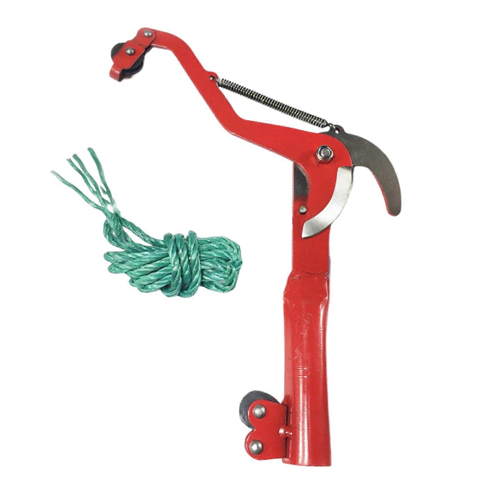 Pruning Shears For Shrubs And Bushes - Red Robust Garden Tool For Cutting And Grafting Plants