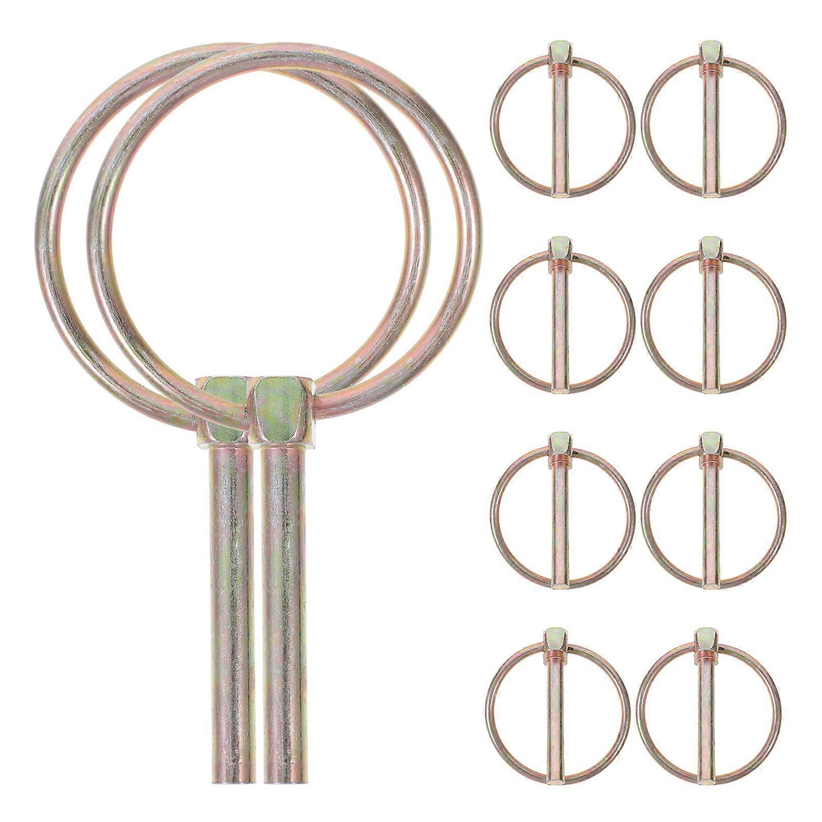 Lock Pin Kit Trailer Pin for Safety Coupler Function 10Pcs Locks