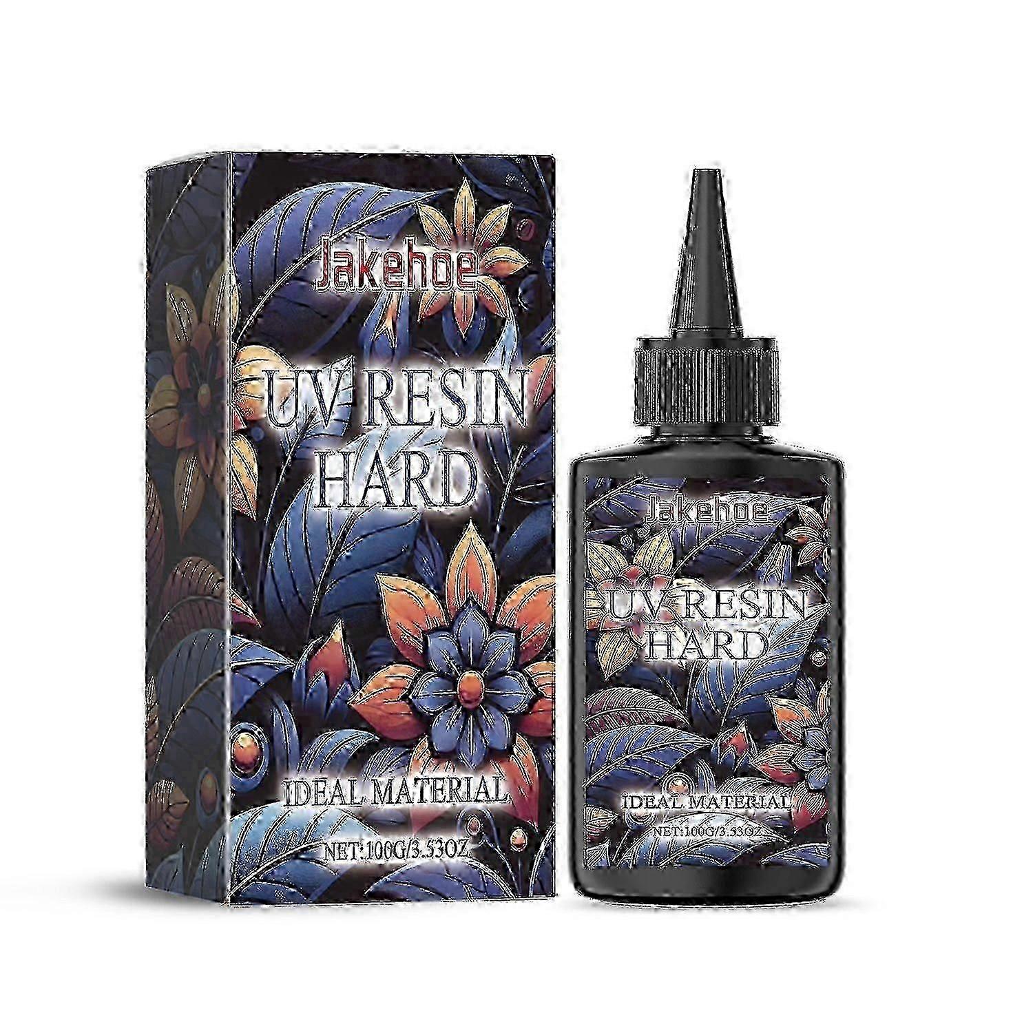 Jakehoe High Transparent Resin Glue High Transparent Resin Drop Glue Diy Handmade Crafts Quick Dryin