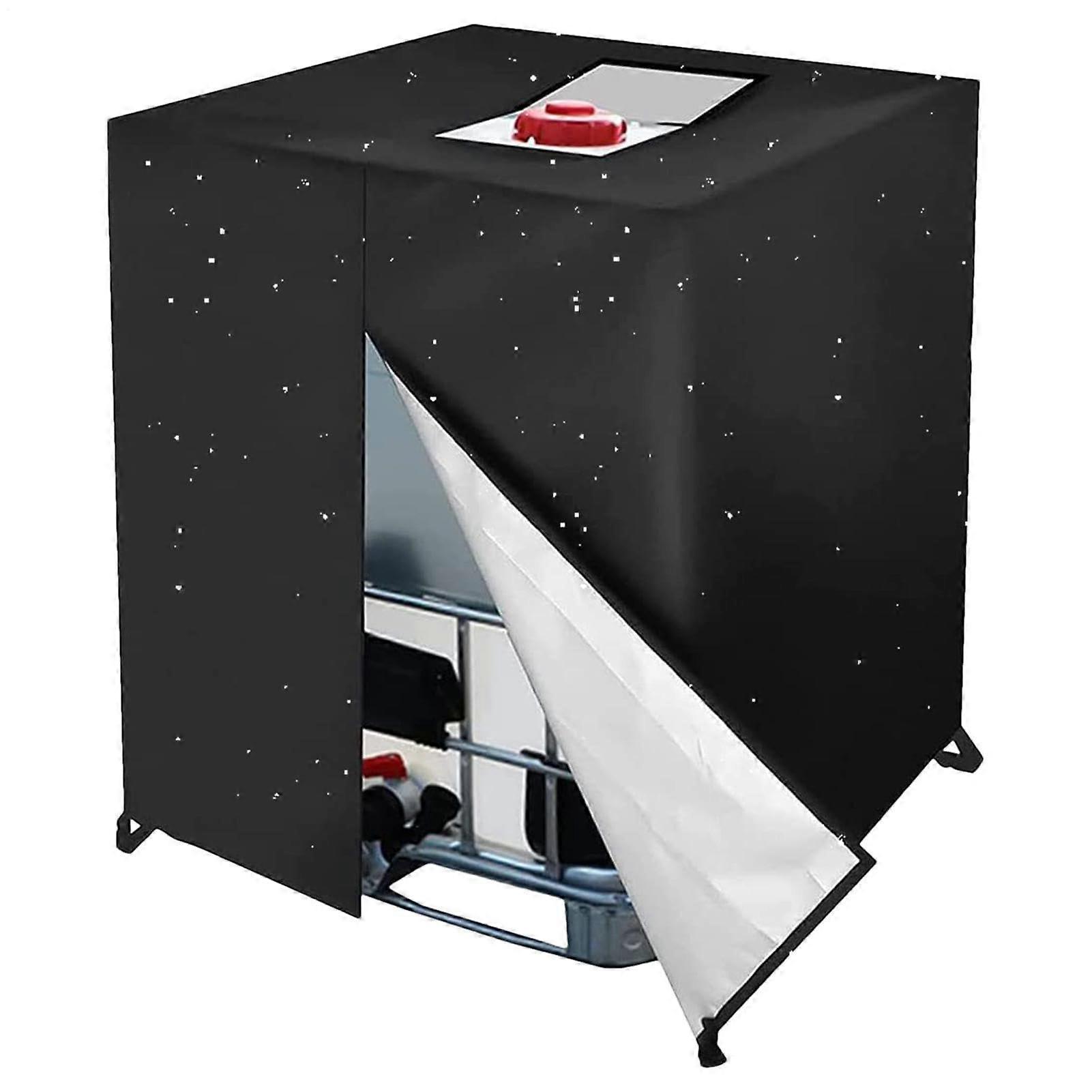 UV-Schutz 420D Gewebe für Wassertankabdeckung Schwarz