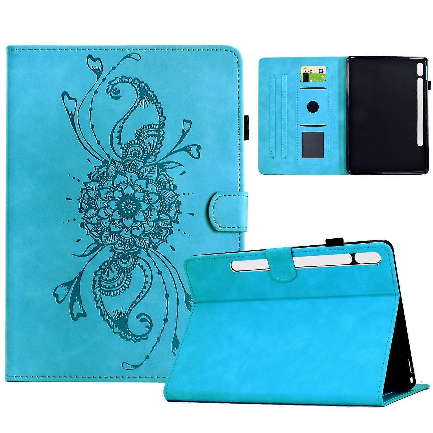 Mandala Embossed Smart Leather Tablet Case For Samsung Galaxy Tab S10 FE+