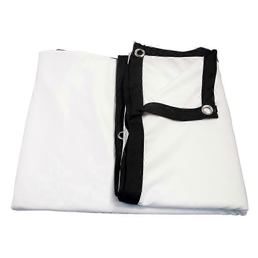 Projector screen folding soft suitable for home outdoor KTV office theater simple screen portable 3D projector screen 100 inches