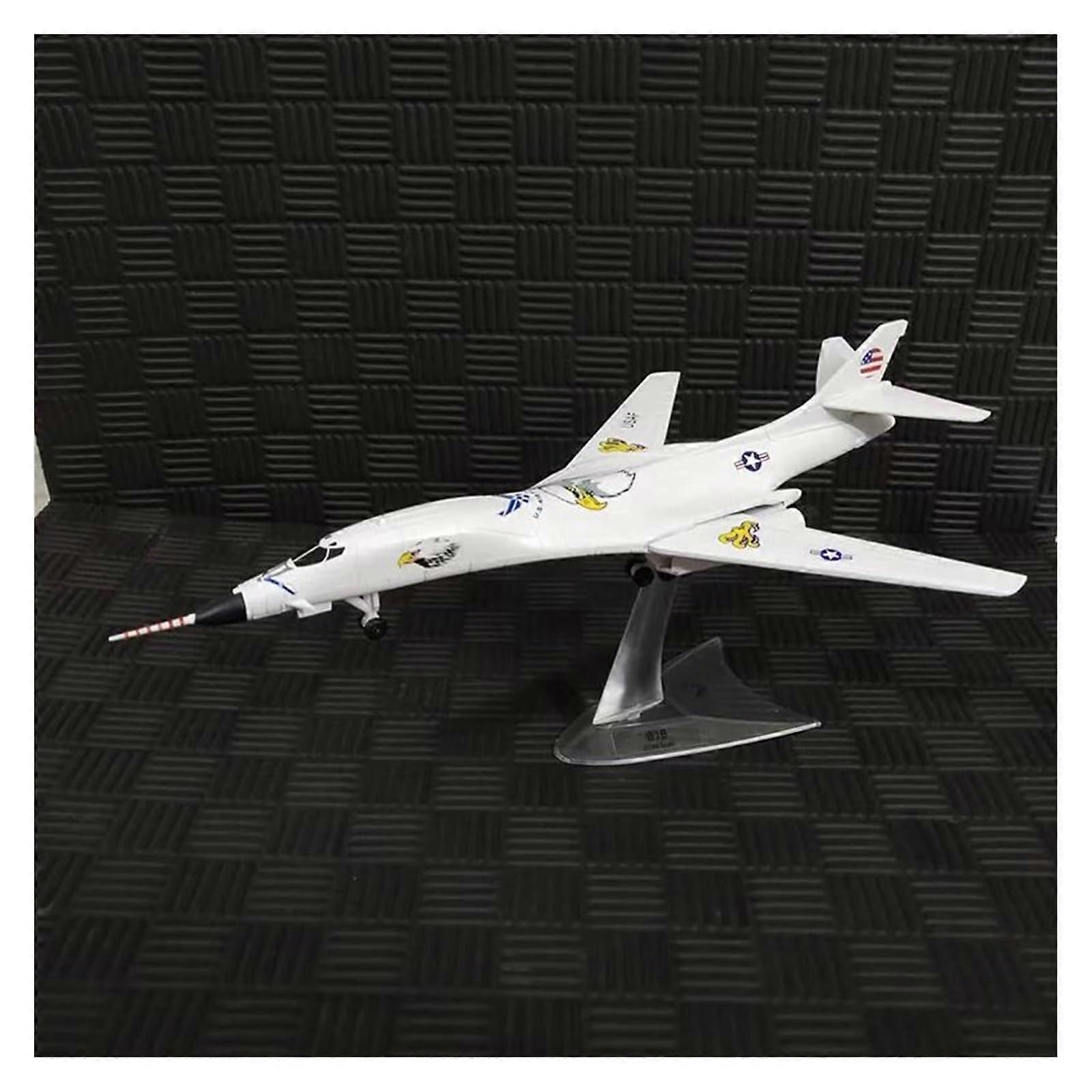 Decorate Airplane Model 30 cm 1/144 USAF B-1B Lancers Variable Sweep Wing Fighter Plane For Collection Or Gift Size B