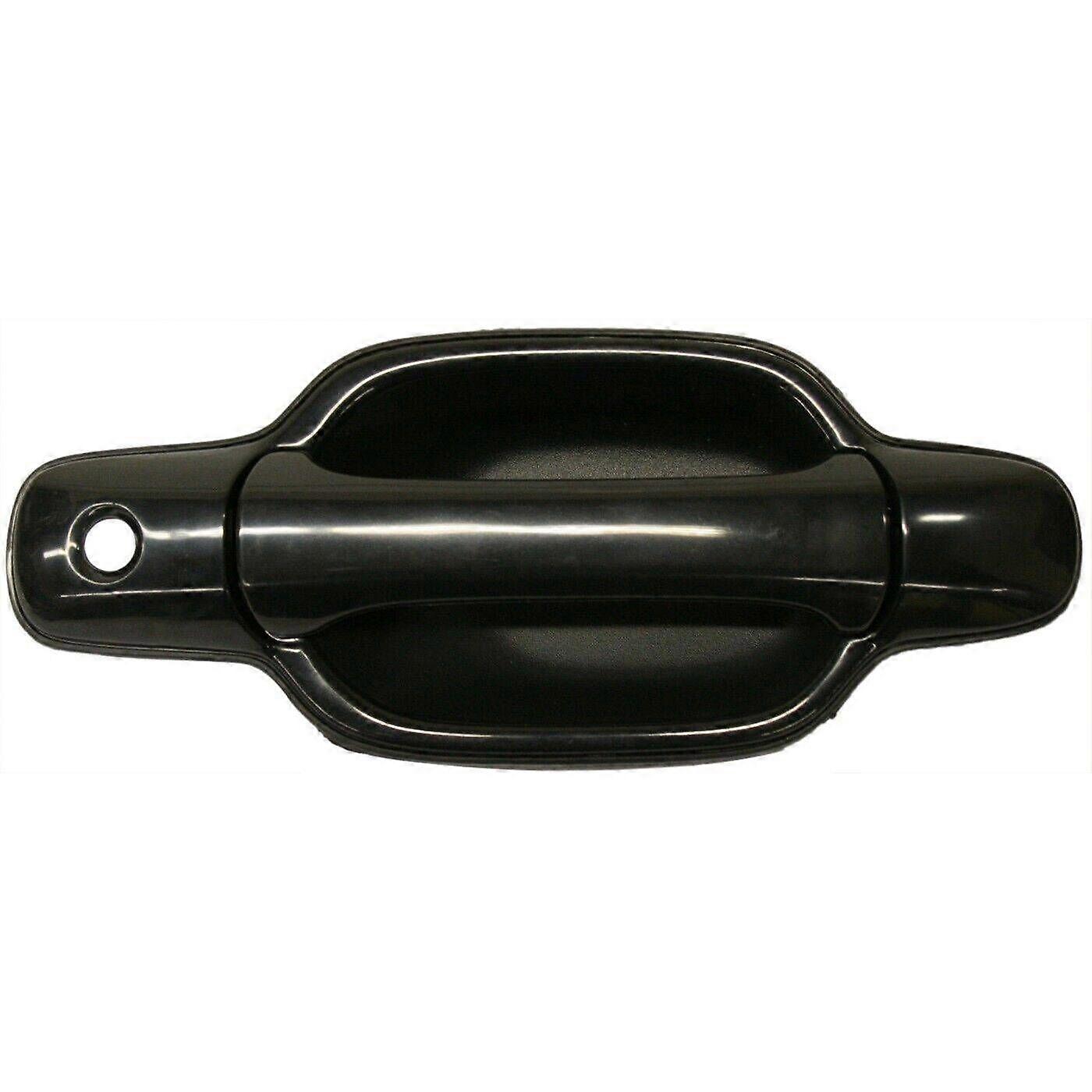 Door Handle For 2004-2012 Chevrolet Colorado Front Right Smooth Black w/ Keyhole NO.1912