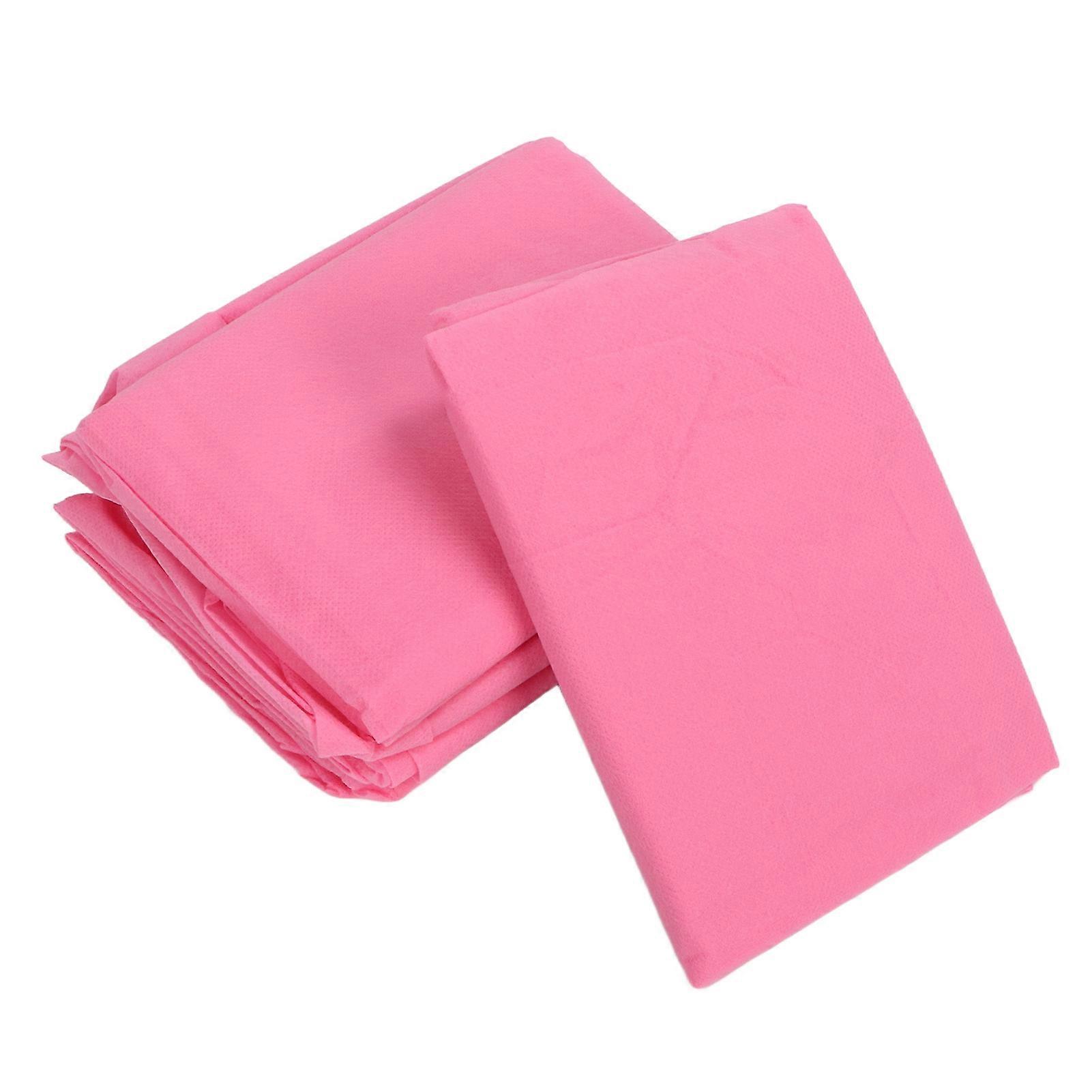 10 Pieces Disposable Bath Wrap Nonwovens Disposable Spa Body Wrap with Elastic Band for Beauty Salon Bath Hotel Travel