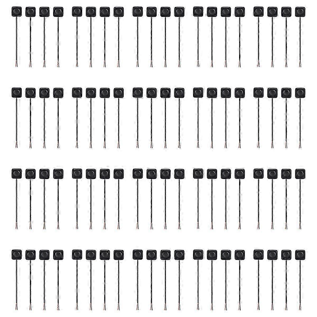 80 Pcs Momentary Switch Momentary Push Button On Off Switch 12v 24v Mount Mini Button Switch