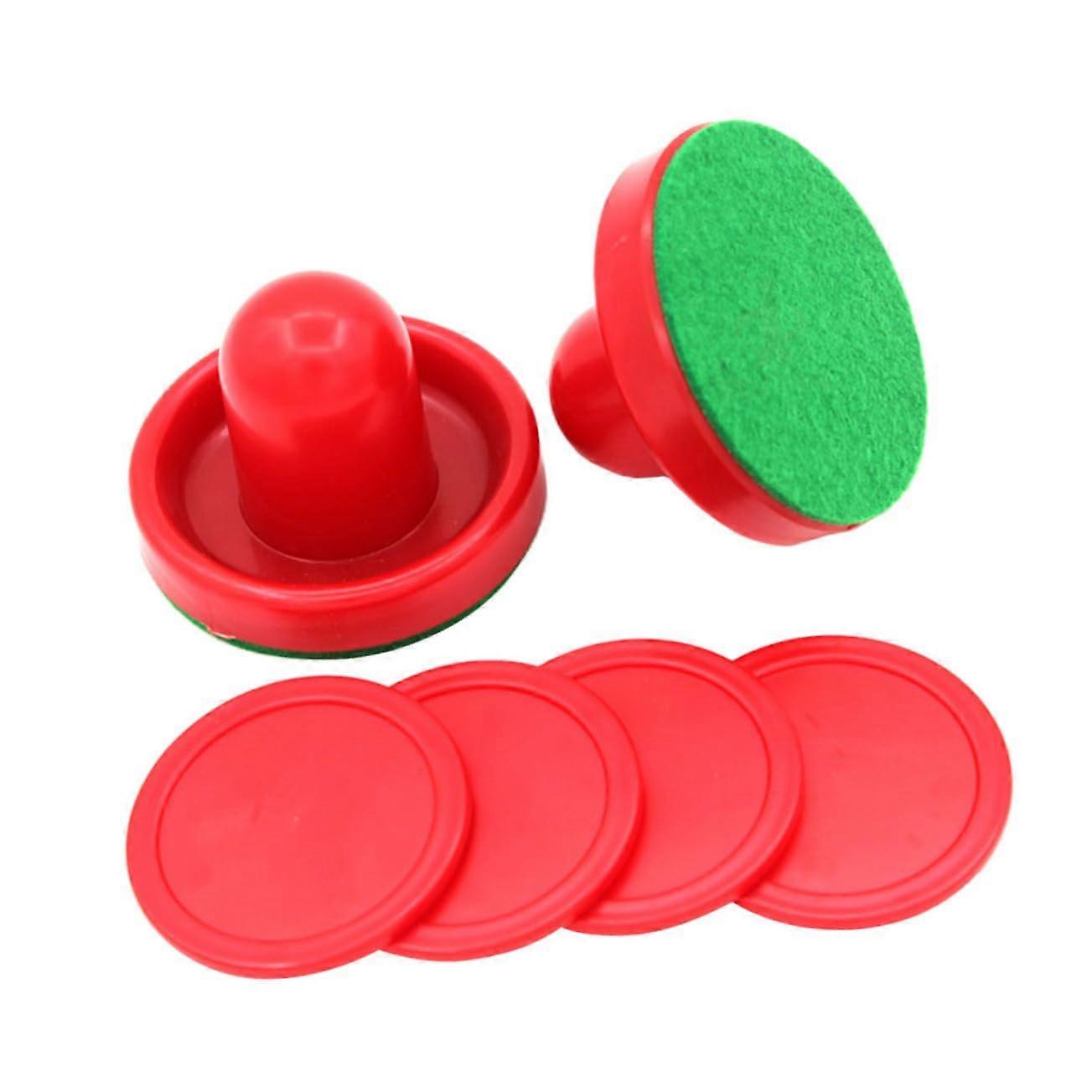 Air Hockey Paddles Set - Upgrade Your Family Game Night with Durable, Lightweight, and Ergonomic Stick Design