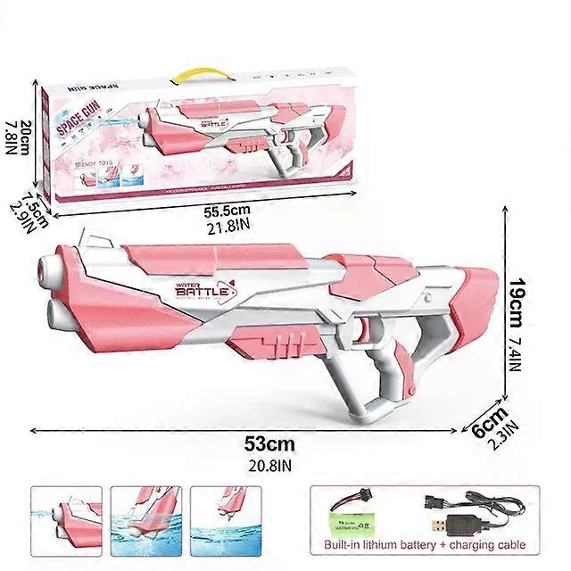 Automatic Electric Space Water Gun Play Sprinkers Fights Summer Toy Water Absorbing Guns Outdoor Beach Swimming Pool Toys Kid Adults Gift