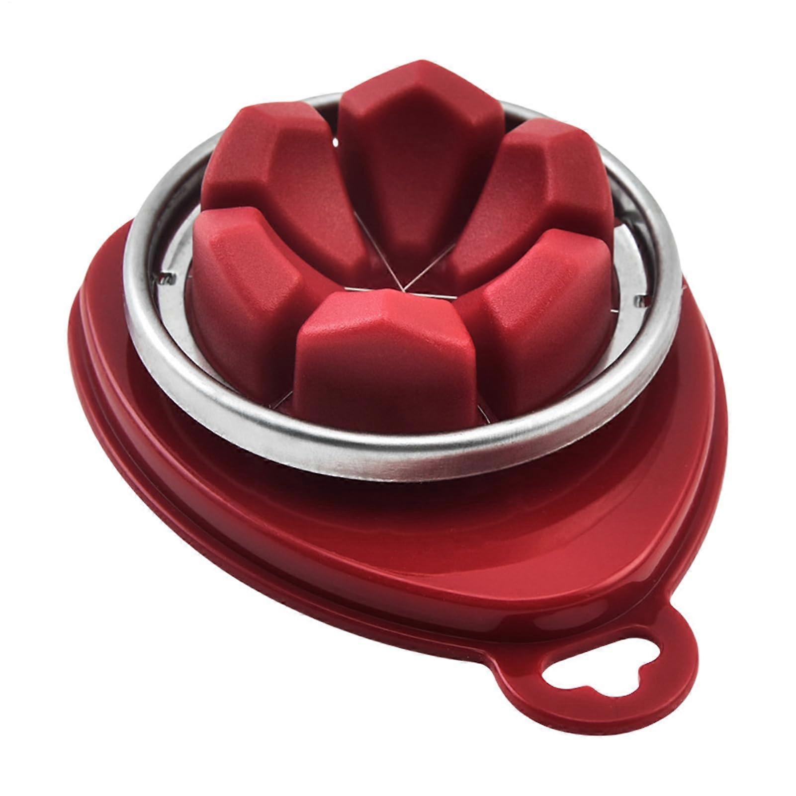 Egg slicer Egg salad chopper Kitchen helper with nonslip base for breakfast, party snacks, and food preparation. Ref: 1926