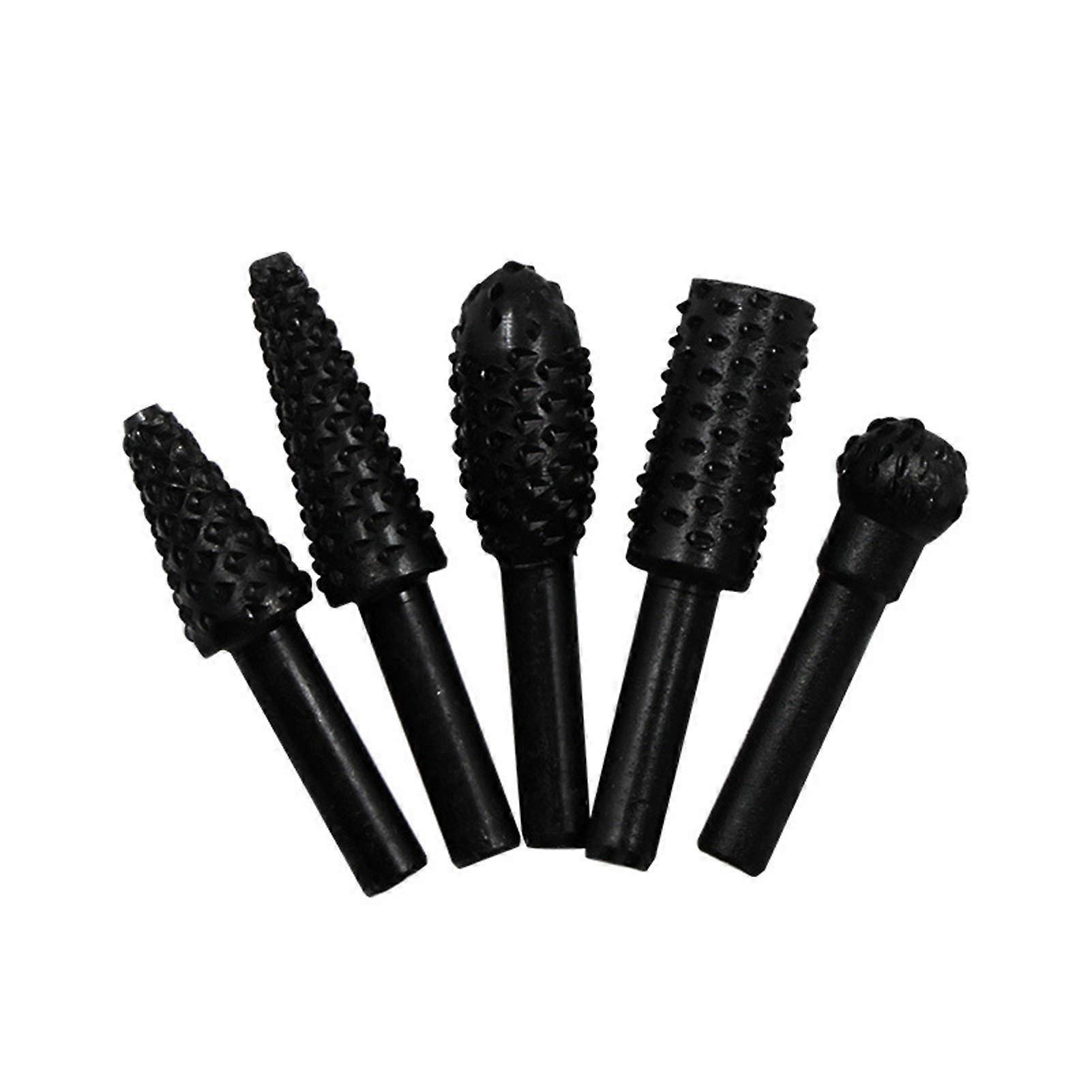 Rotary Craft Files, Rasp Grooves, Bit Grinding Power, Woodworking, Durable File Black