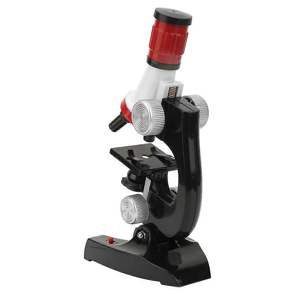Kids Children Biological Microscope Kit Educational Science Beginner Microscope Toys
