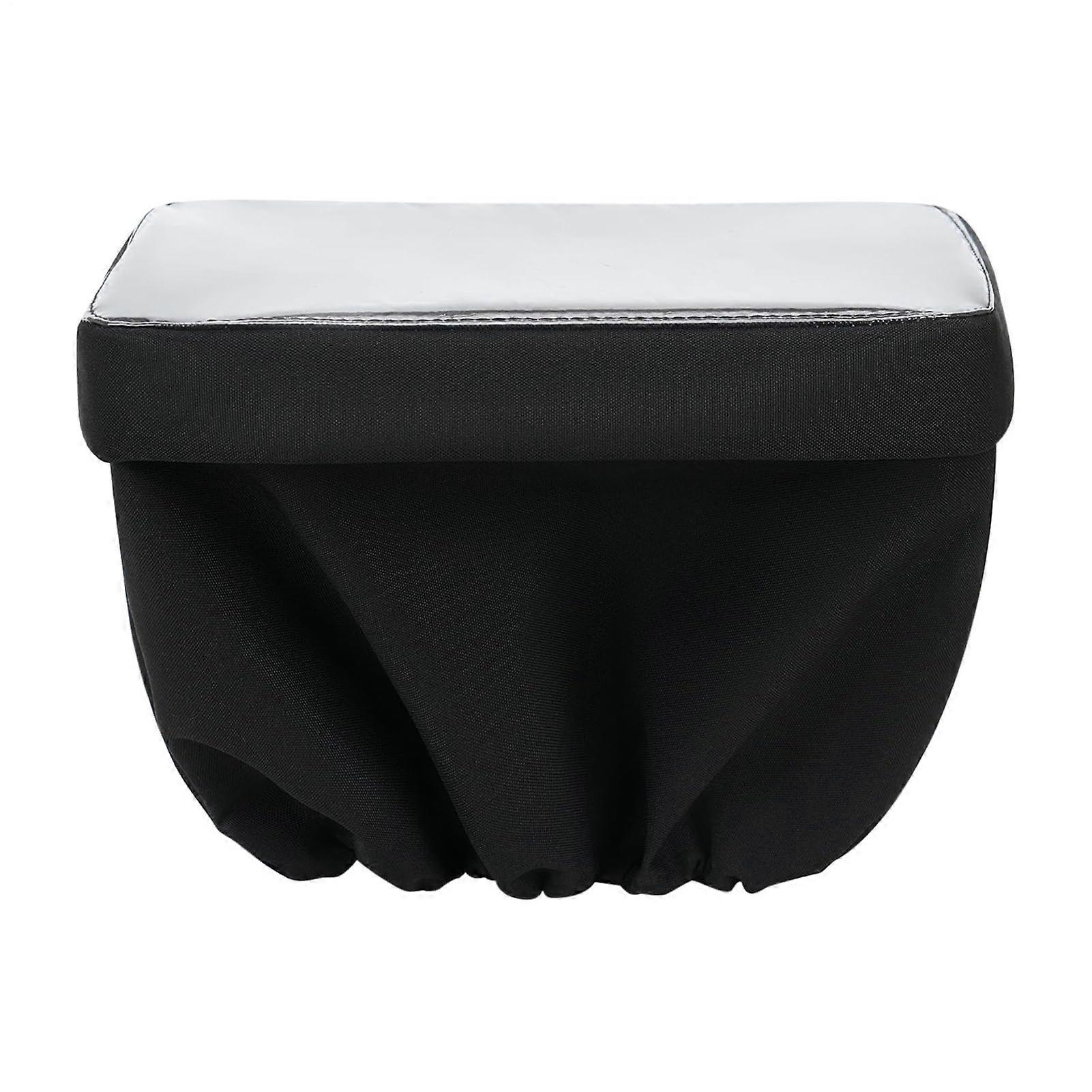 Rain basket rain cover, rear basket rain cover Mountain Bike Basket Guard Dustproof bicycle accessories, rear rack fender for outdoor black
