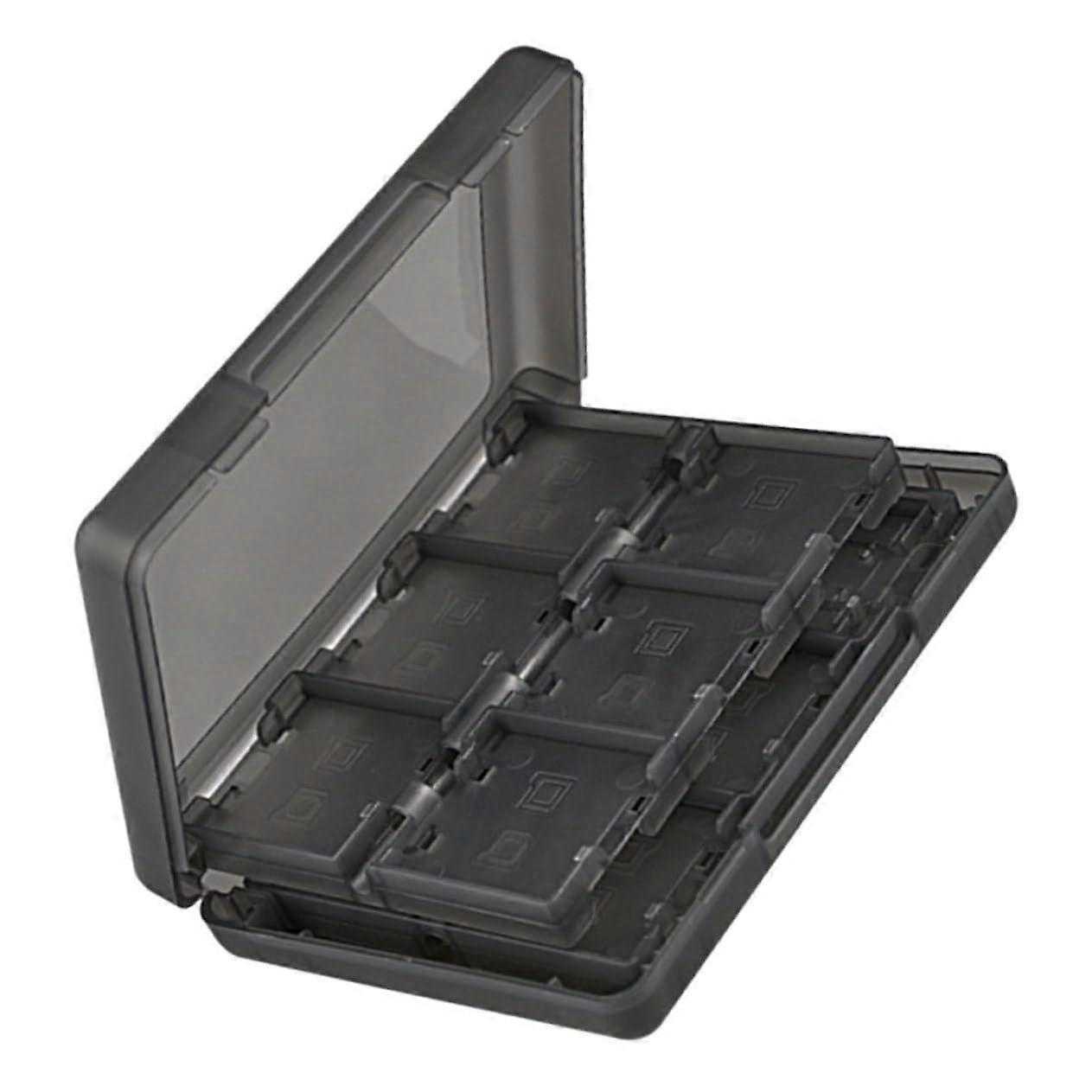 Playing Card Box with 28 Slots with Lid Card Storage Organiser Card Stand for Cards