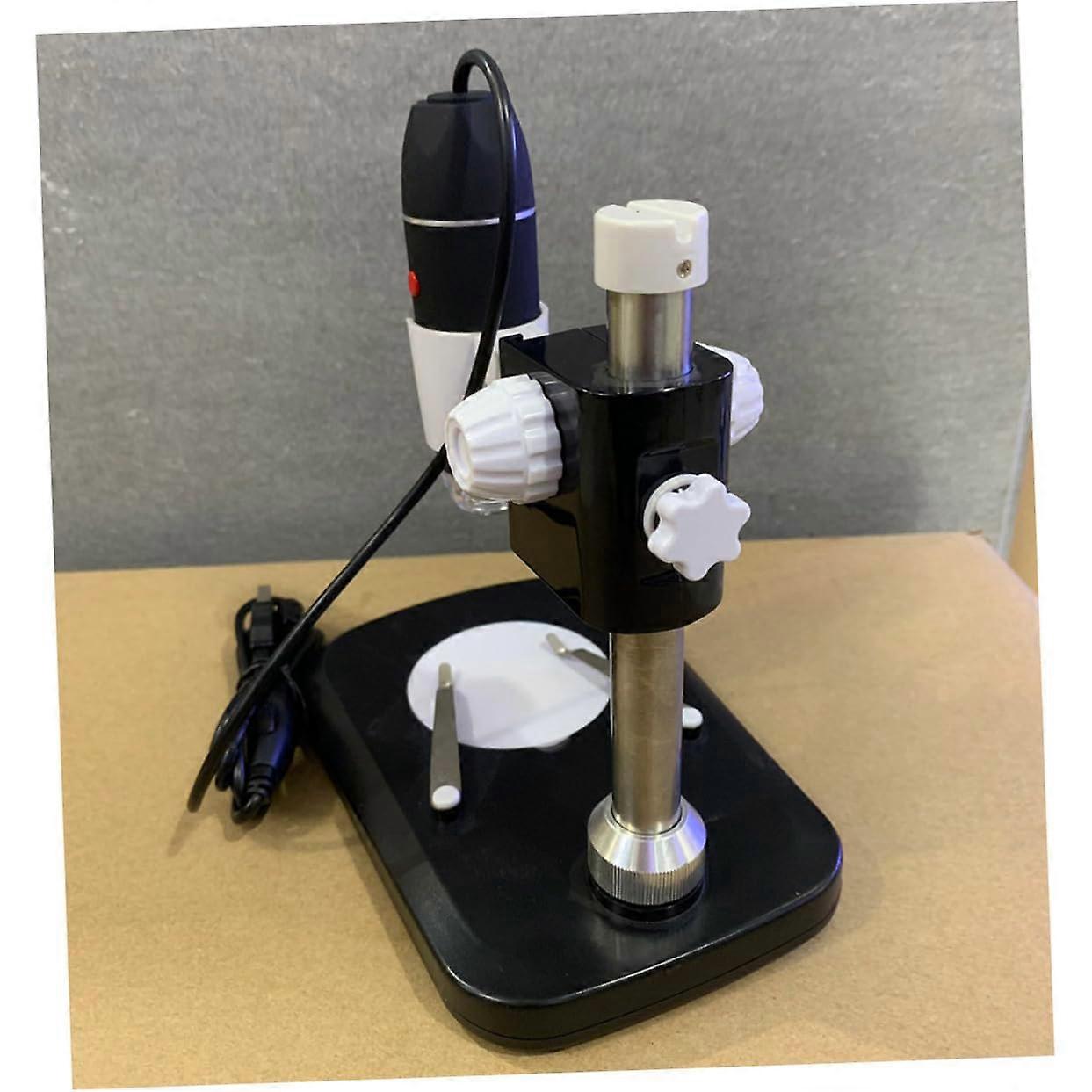Digital Magnifying Mirror 1600x Digital Microscope Portable Microscope Electron Microscope Black