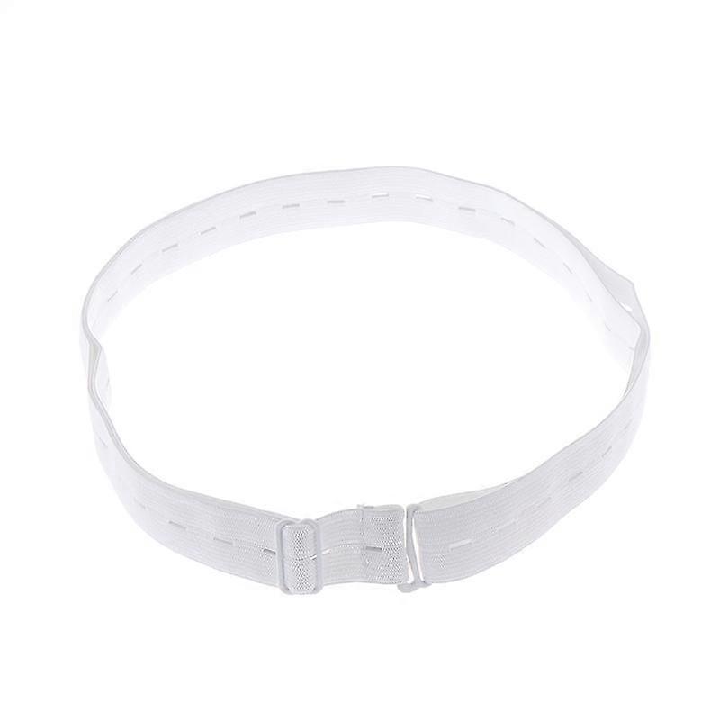 Simple Solid Color Shirt Non-Slip Clip Anti-Wrinkle Straps