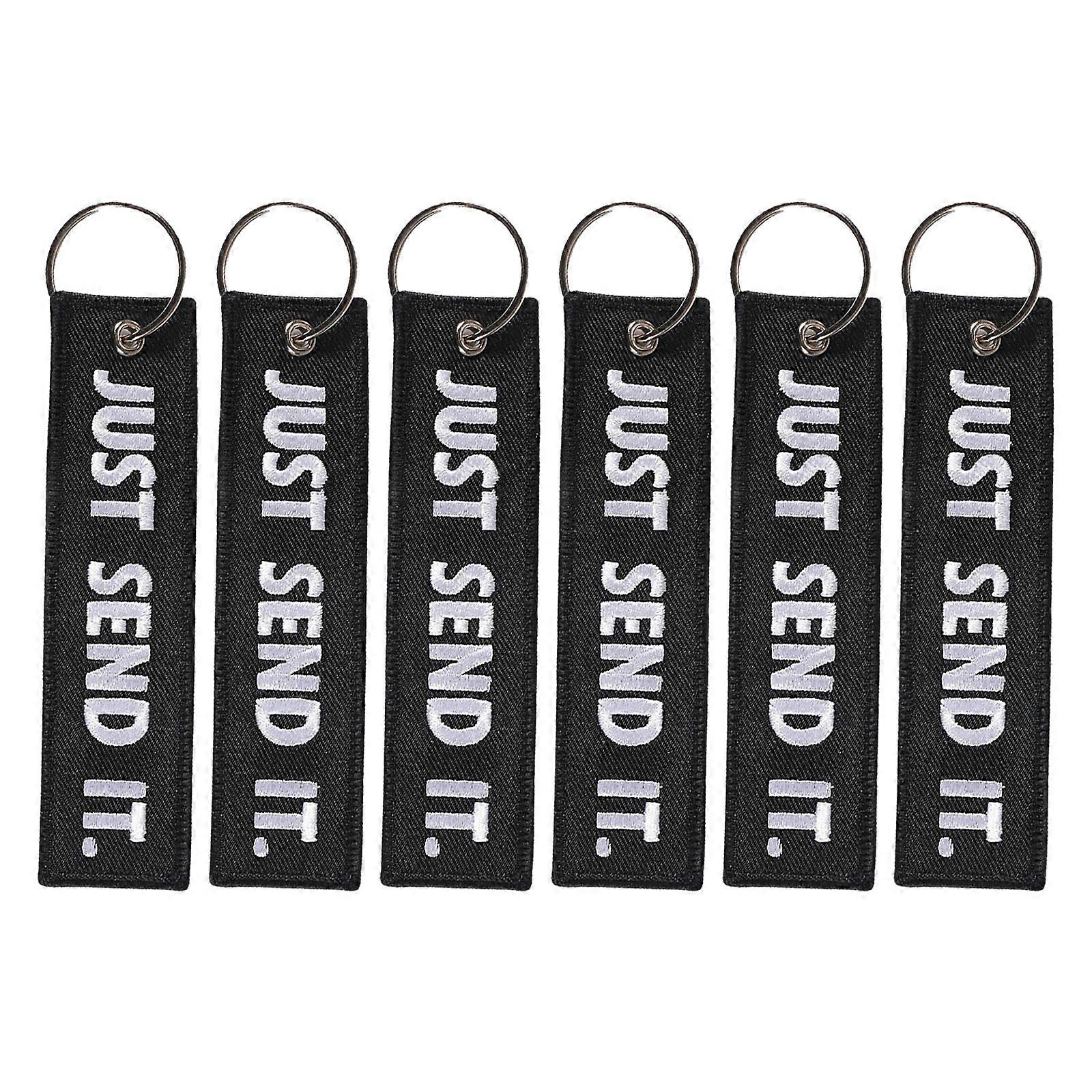 Quick Installion Auto Keychain Secure Double Lock Mechanism Fit Most Keys and Accessories Multicolor