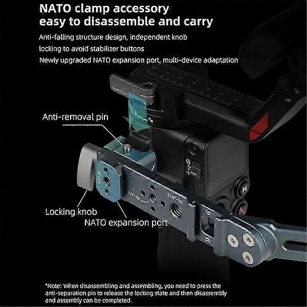 Camera Bag for RS3/RS4Pro/Mini Carrying Handle for RS2/RSC2 Adjustable Angle