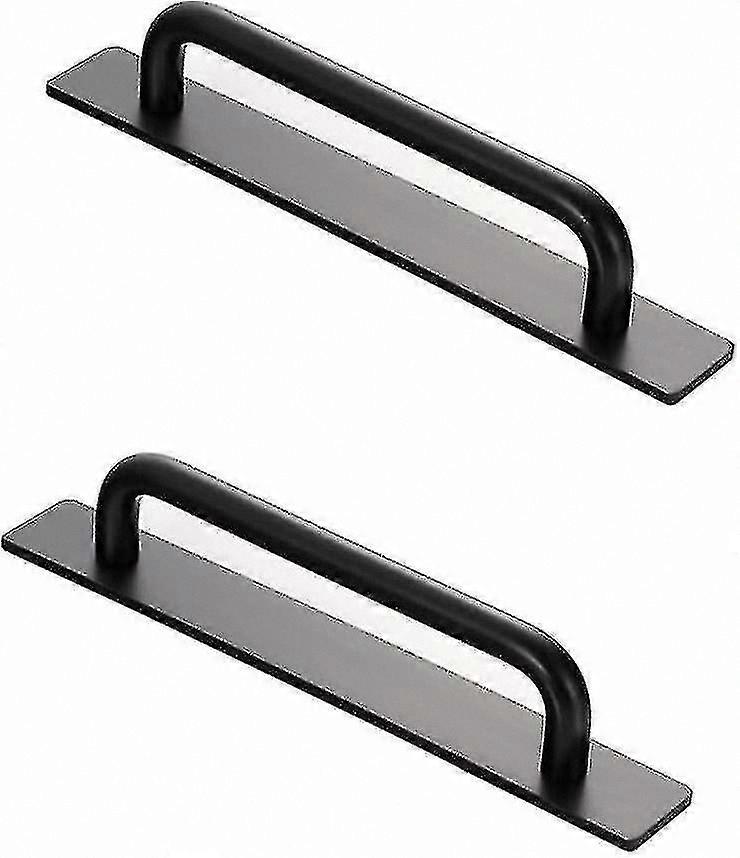 2-Pack Adhesive Door Handles for Windows and Cabinets Snap-On Installation Easy Grip Non-Slip Surface