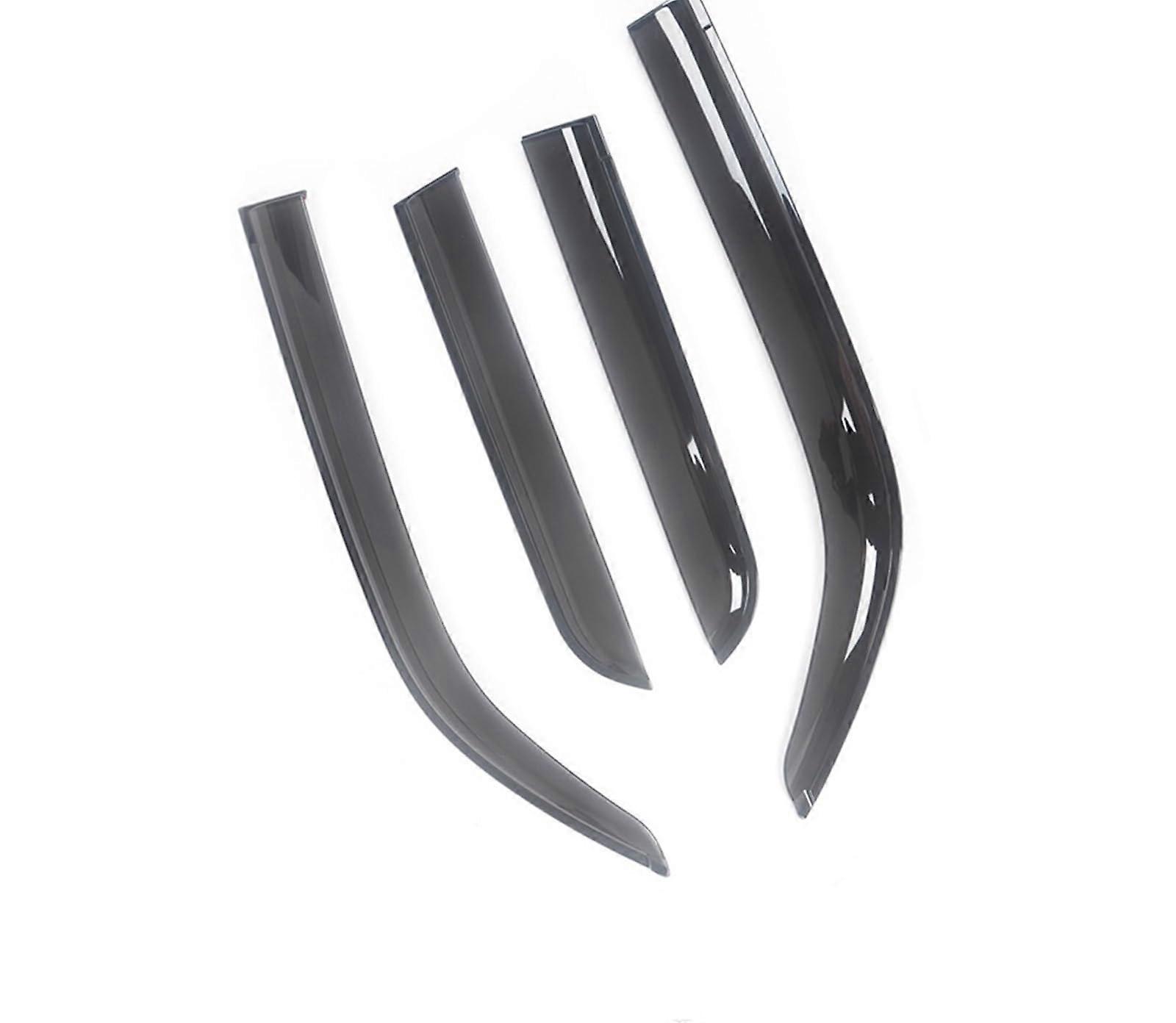 Wind deflectors, side window deflectors for Hyundai Accent 2000–2018 (Size: 20122018 Sedan)