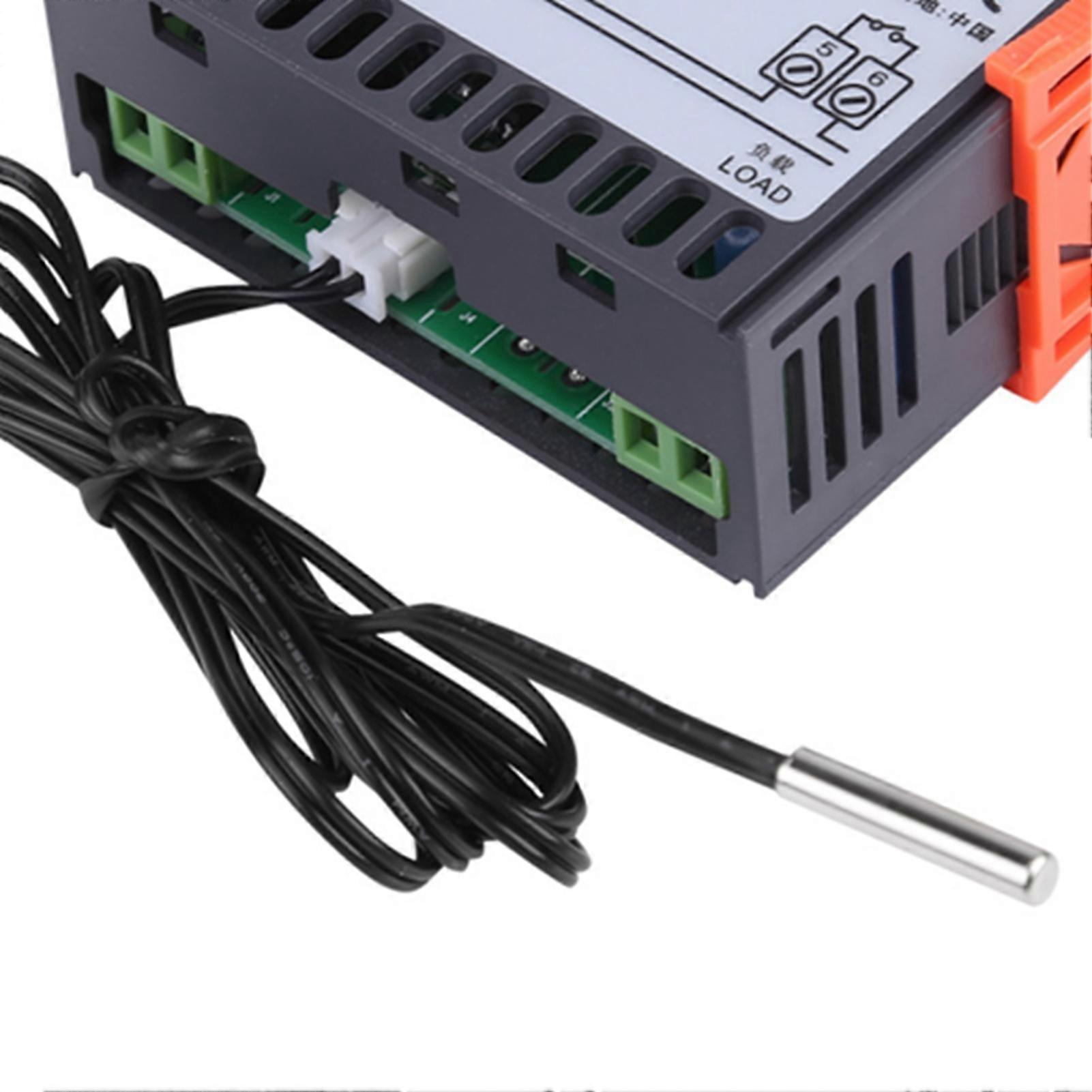 STC-3000 220V Digital Touch Thermostat with Sensor (30A)