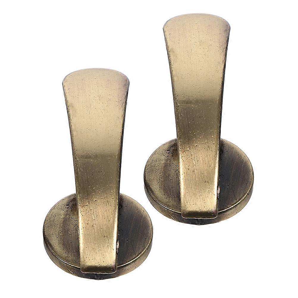 Modern Curtain Tiebacks 2Pcs Versatile Style For Window Dressing Light Yellow Decor Accessories