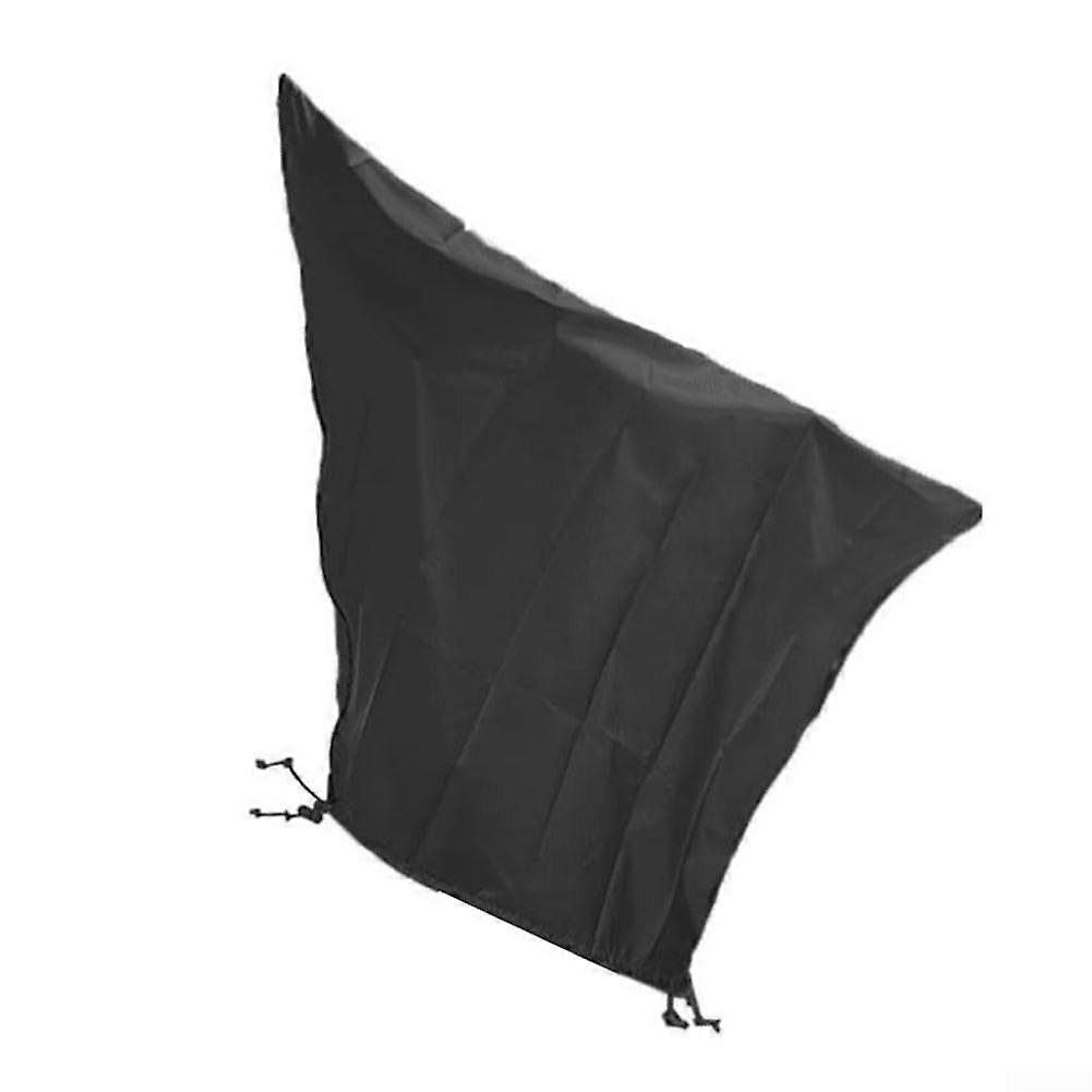 Telescopic Cover, Foldable Dust Rain Cover with Easy to Store Effectively Dustproof, Waterproof and Windproof in Rainy Days (D)