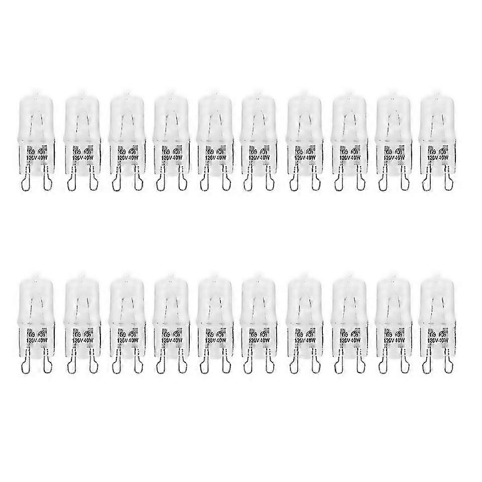For G9 Oven Light High Temperature Resistant Durable Halogen Bulb Lamp For Refrigerators Ovens Fans 40w