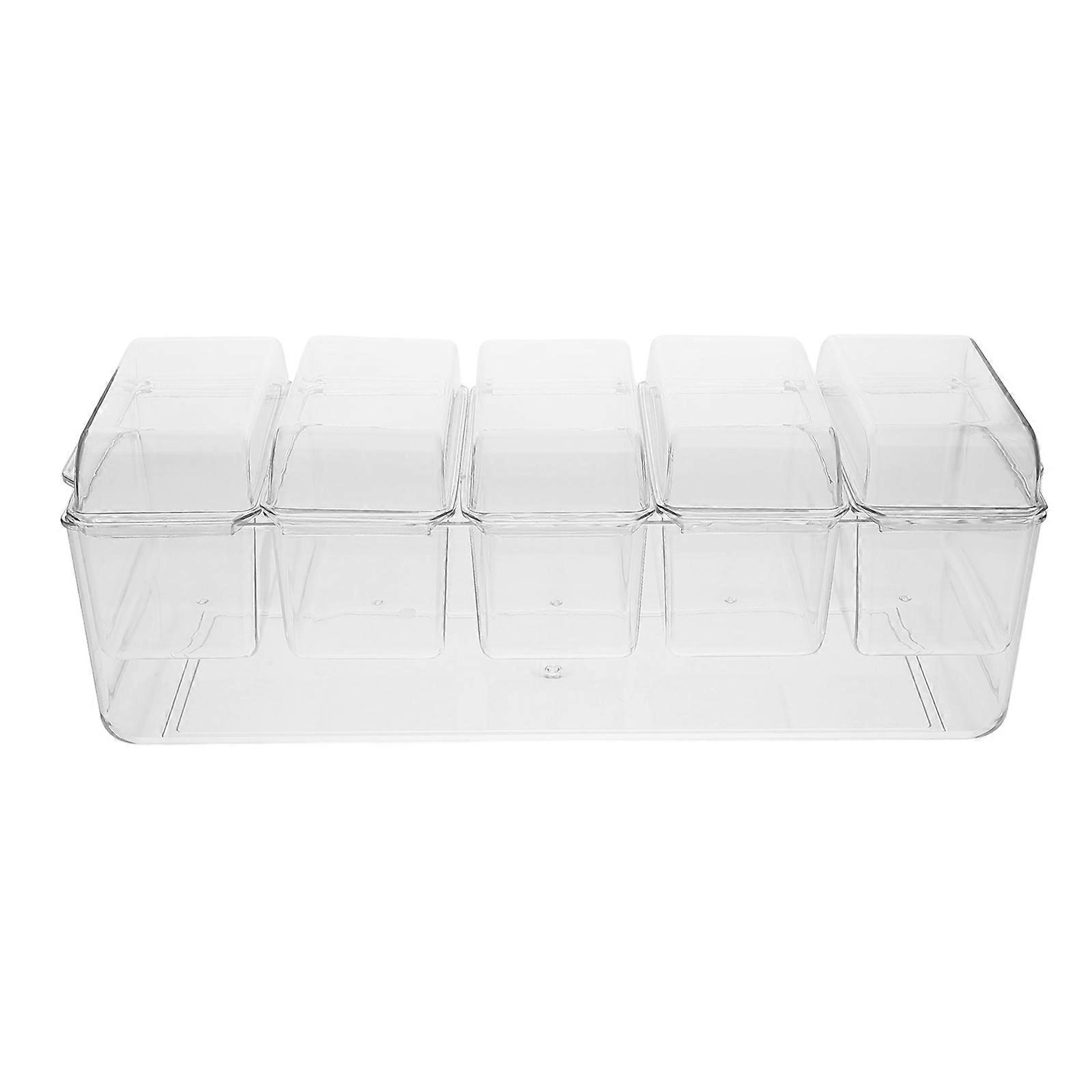 Transparent Plastic Storage Boxes for Home with Decorate Feature and Salad Plate Compatibility 4