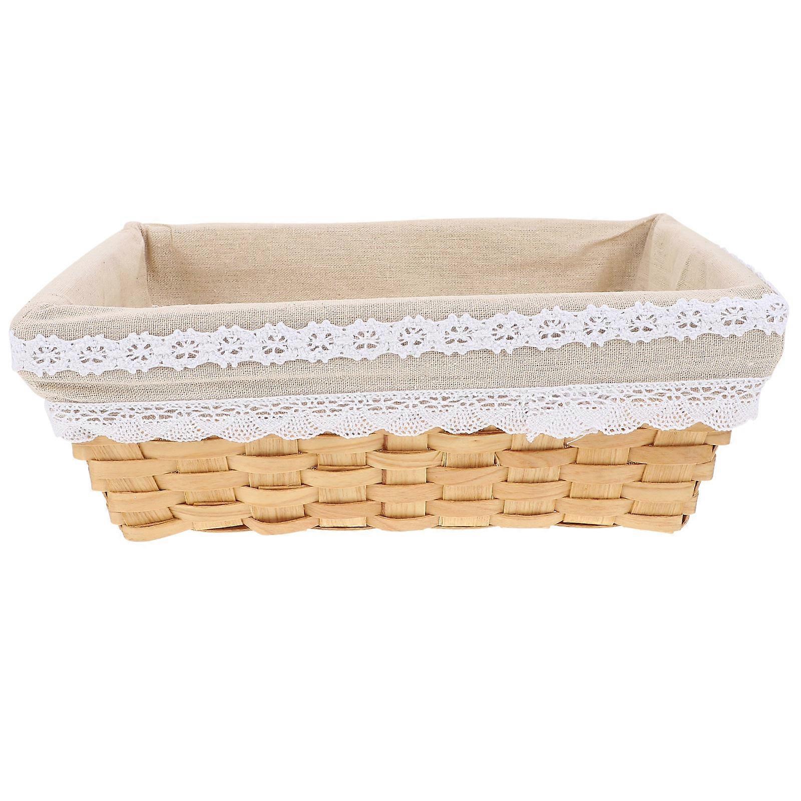 Multipurpose Khaki Storage Basket for Sundries Organizing 1Pcs Container