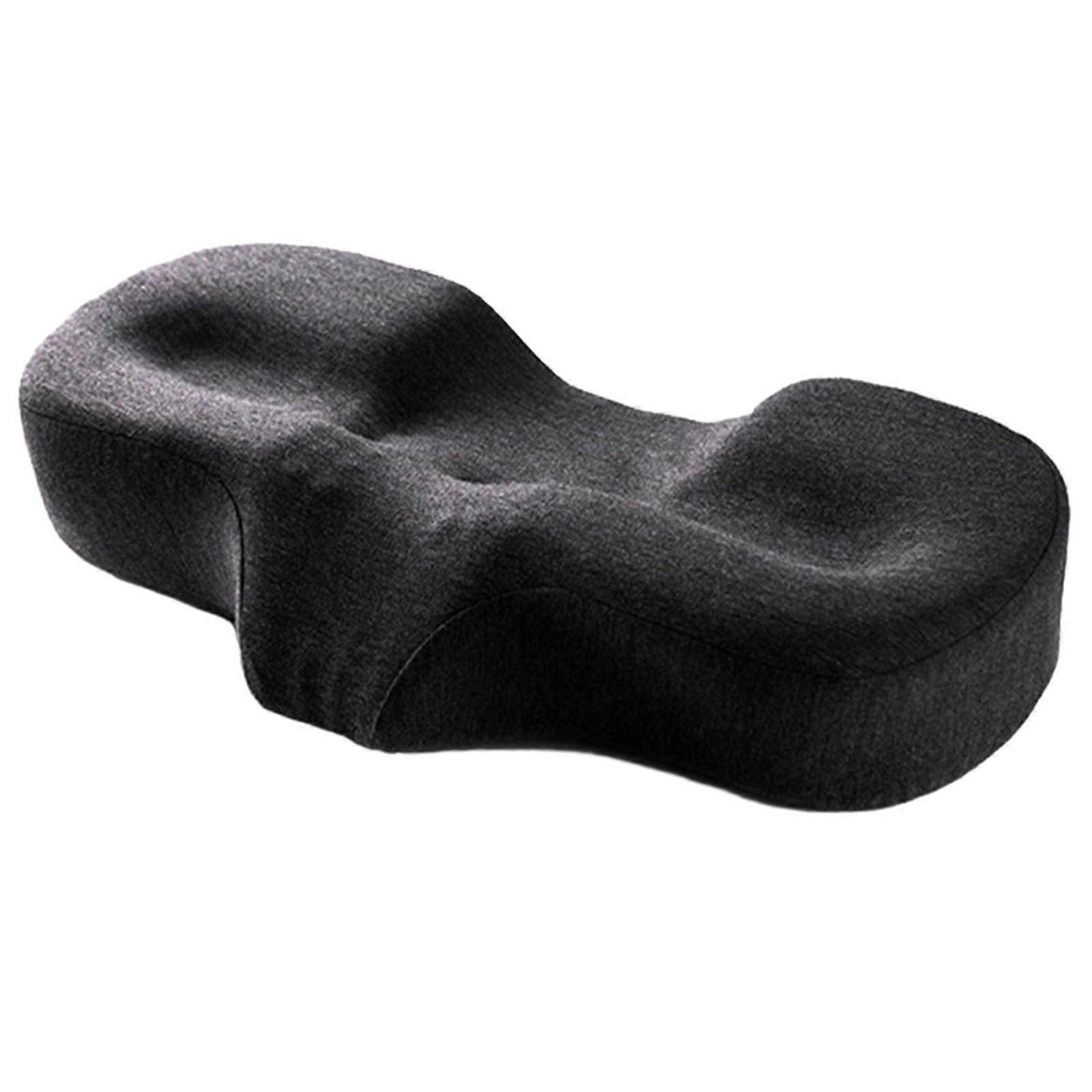 Occipital Neuralgia  Pillow  Ergonomic Orthopedic Neck Support for Side Sleepers, Memory Foam Cervical Contour Pillow, Deep Gray