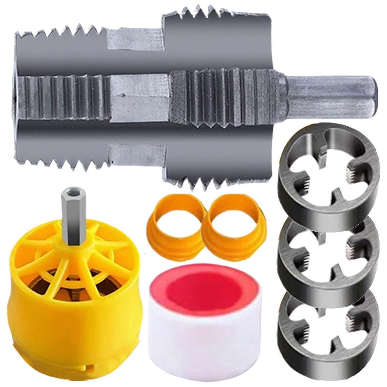 PVC Thread Cutting Tool – Robust Pipe Threading Tool for PVC  Plastic Pipes  Manual Cutting Tool for Plumbing