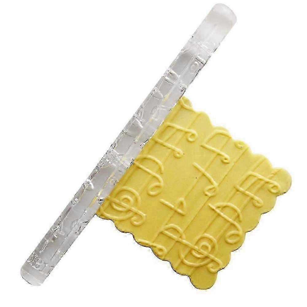 High-Quality Acrylic Pastry Rolling Pin for Fondant & Plasticine - 02# DIY Cake Decorating Tool & Roller