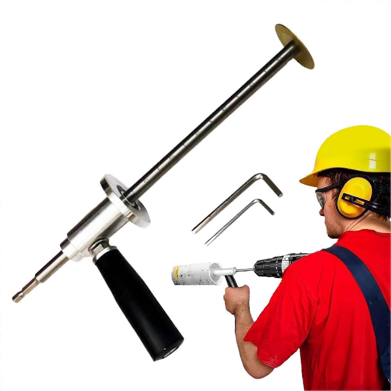 PVC Inner Pipe Cutting Tool Set, Ergonomic Robust Pipe Machine, Adjustable For Wood Glass Crystal Cutting