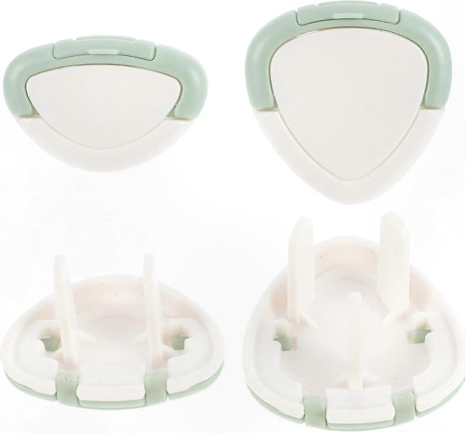 24-Pack Outlet Covers for Child Safety, Secure Electrical Socket Protectors