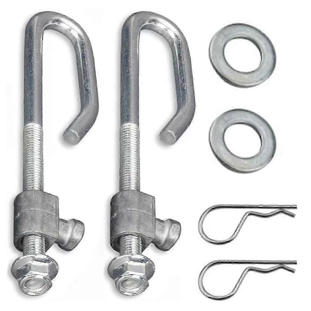 Gx24864 Gx21718 Deck Lift Hanger Rod Kit For John Deere, Set Of 2