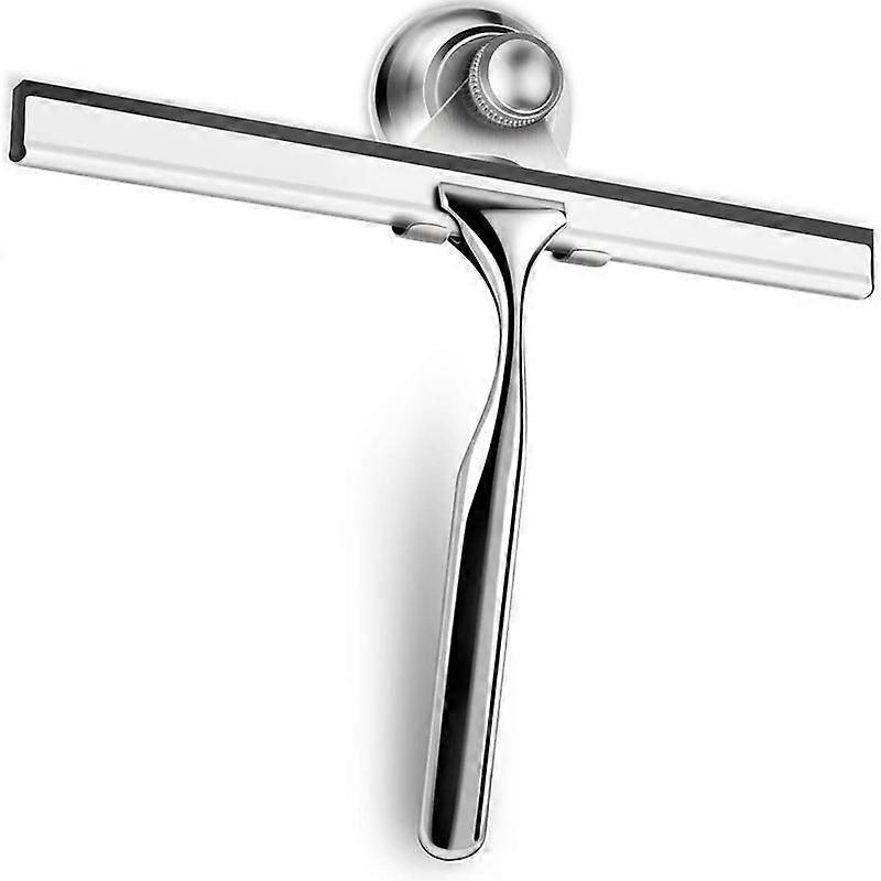Stainless Steel Shower Squeegee - 26cm Window Cleaner (1pc)