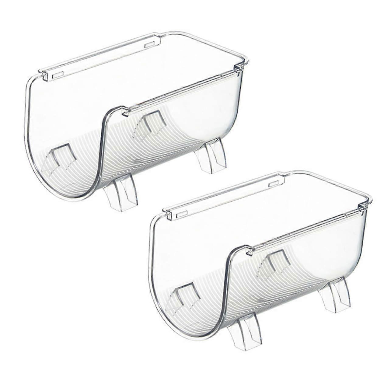 2Pcs Stackable Water Bottle Holder for Refrigerator Sturdy Non Deforming Design